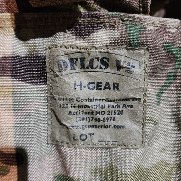 Defensor Fortis Load Carrying System Multicam H-gear Mav Tactical vest H-Harness - Picture 7 of 8